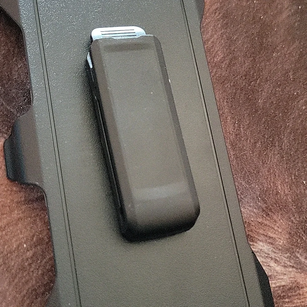 Teal/White Phone Case for Samsung Galaxy S21 FE and belt clip holder